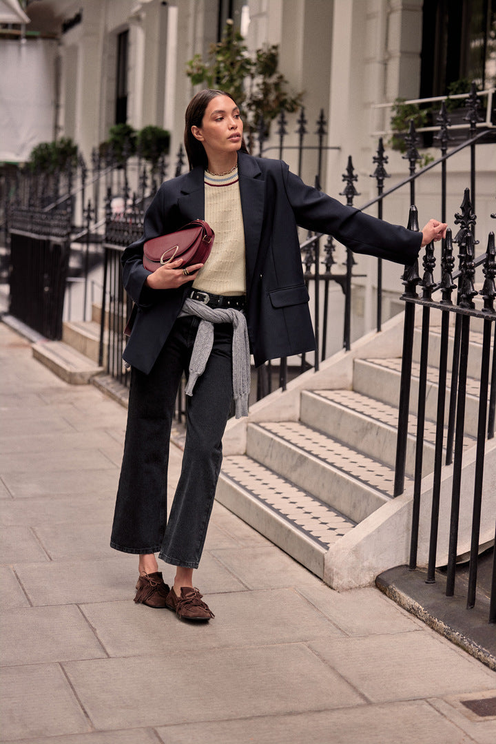 Veste Pacome bleu marine foncé