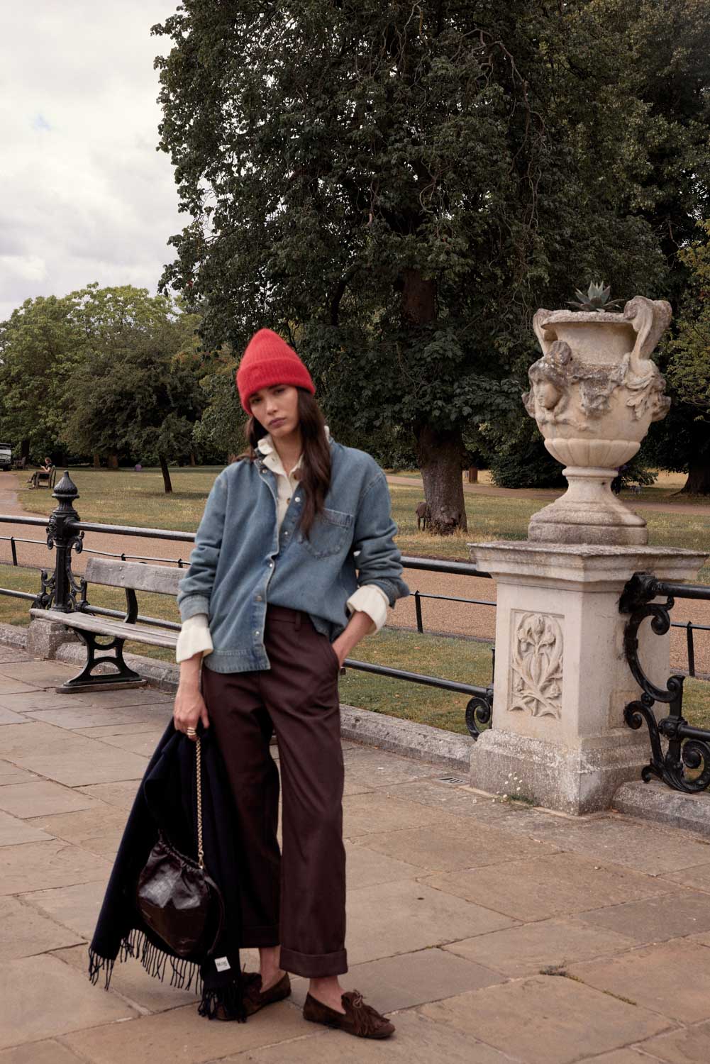 Beanie Grégoire red bright