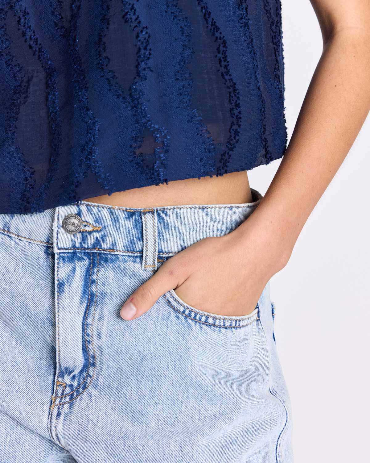 Shorts Triomphe blue glacier