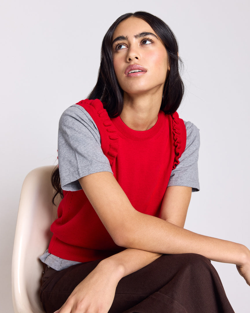 Top Marianne red