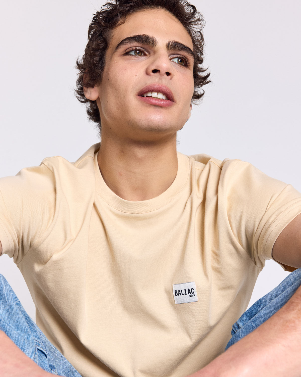 Pale yellow Martel T-shirt