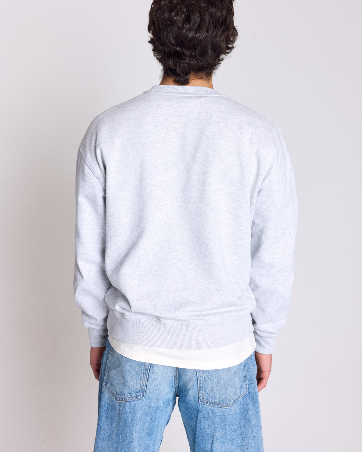 Hauteville BP light grey heather sweatshirt