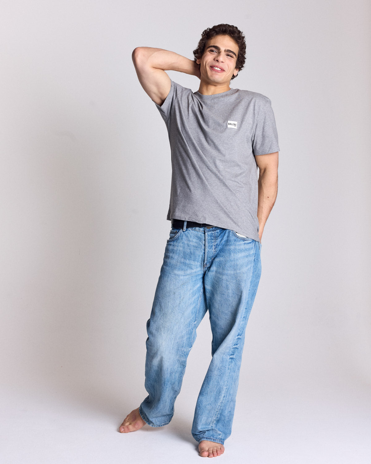 Heather gray Martel T-shirt