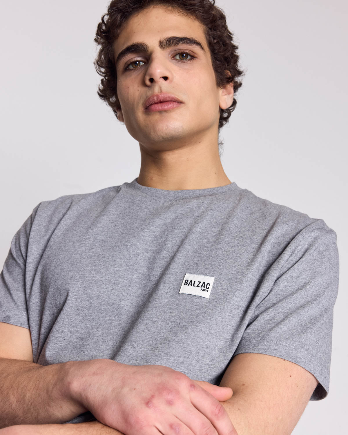Heather gray Martel T-shirt