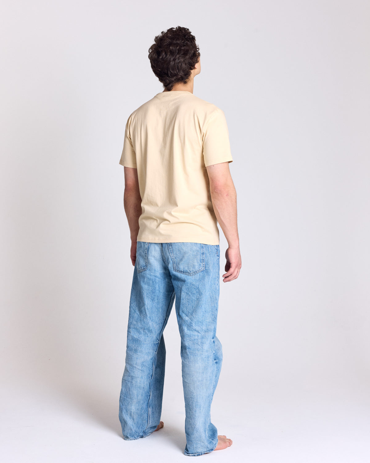 Pale yellow Martel T-shirt