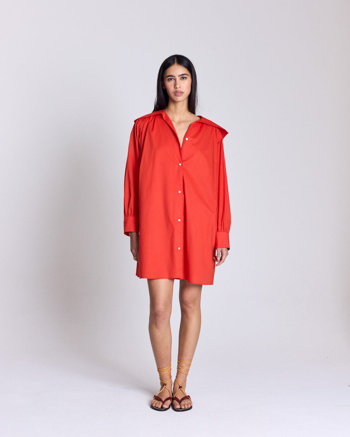 Kleid Celestine Mohnrot