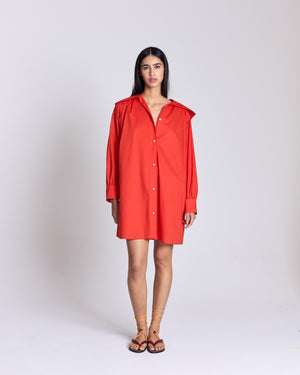 Poppy red Celestine dress