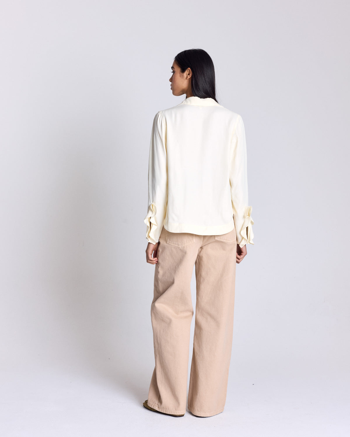 Pale yellow Noya shirt