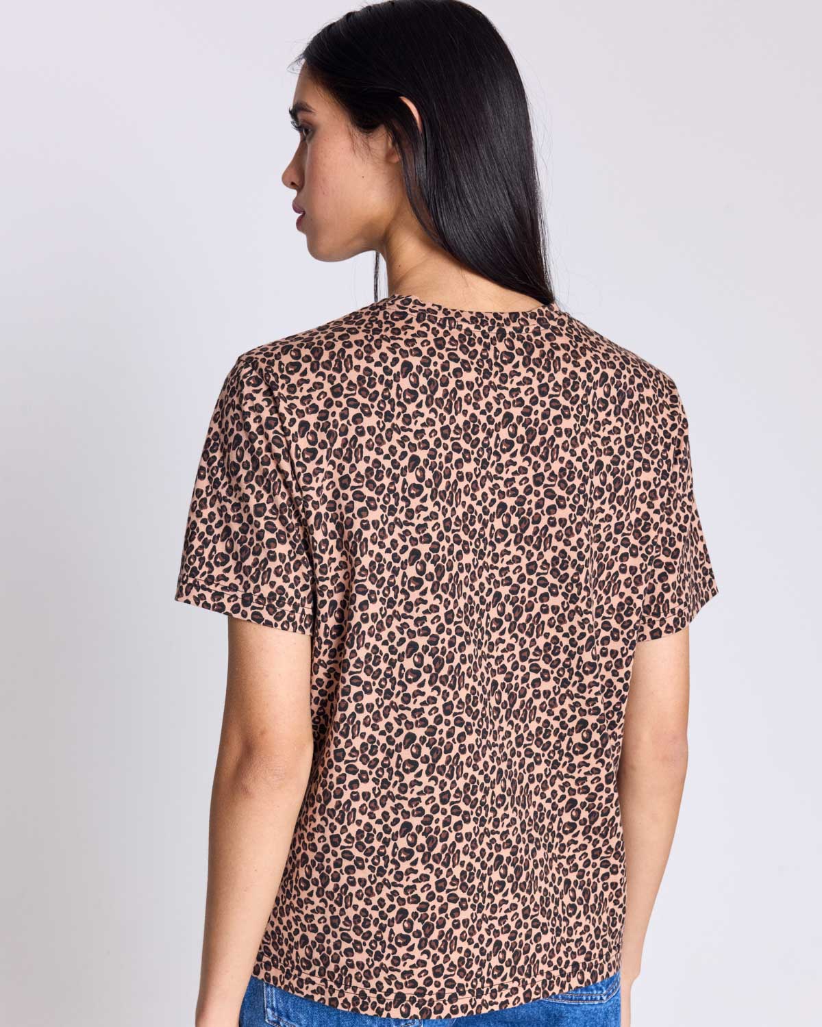 Tee-shirt Bree léopard brodé
