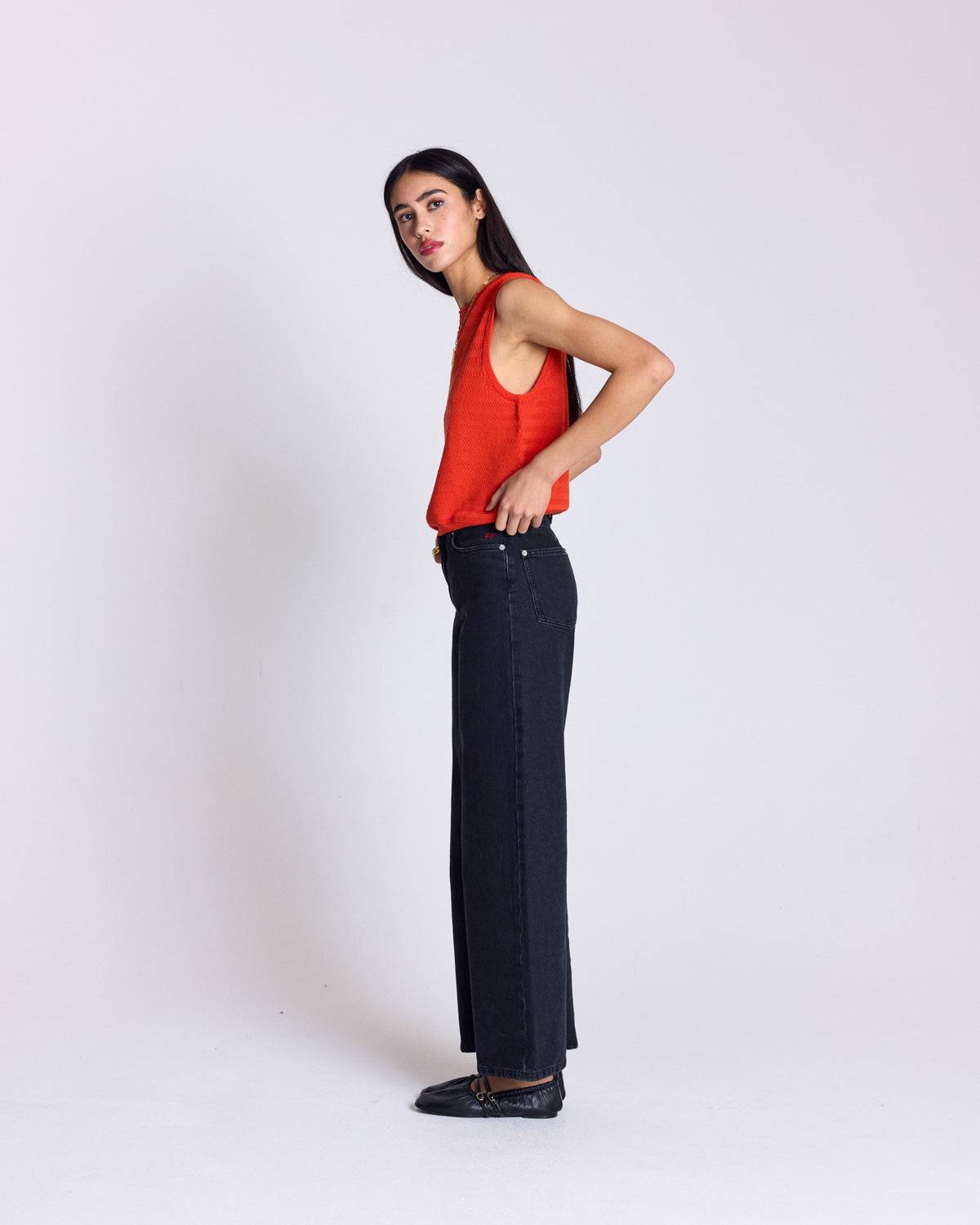 Jean Leonard charcoal black