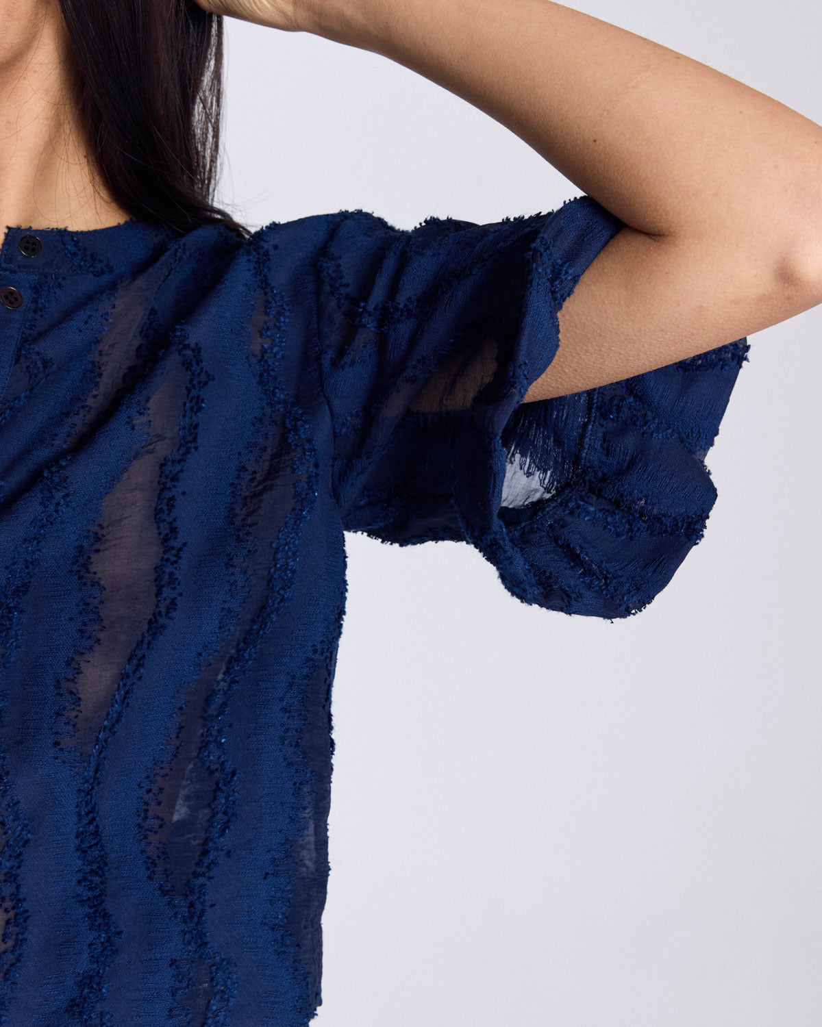 Blouse Constantine navy blue