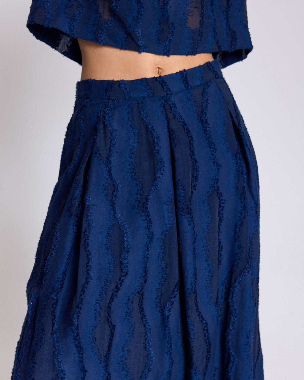 Manuela navy blue skirt