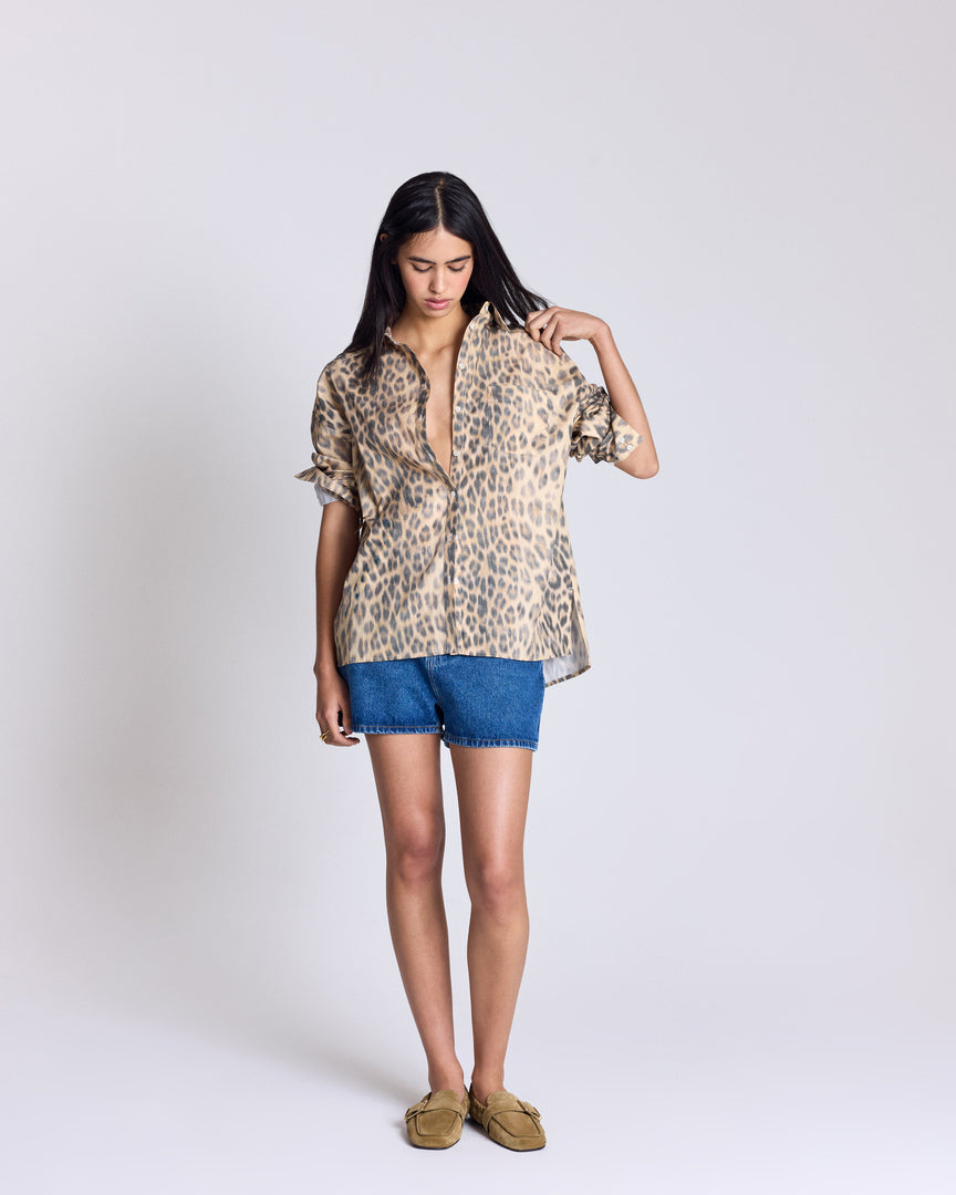 Hector faded leopard shirt - Balzac Paris