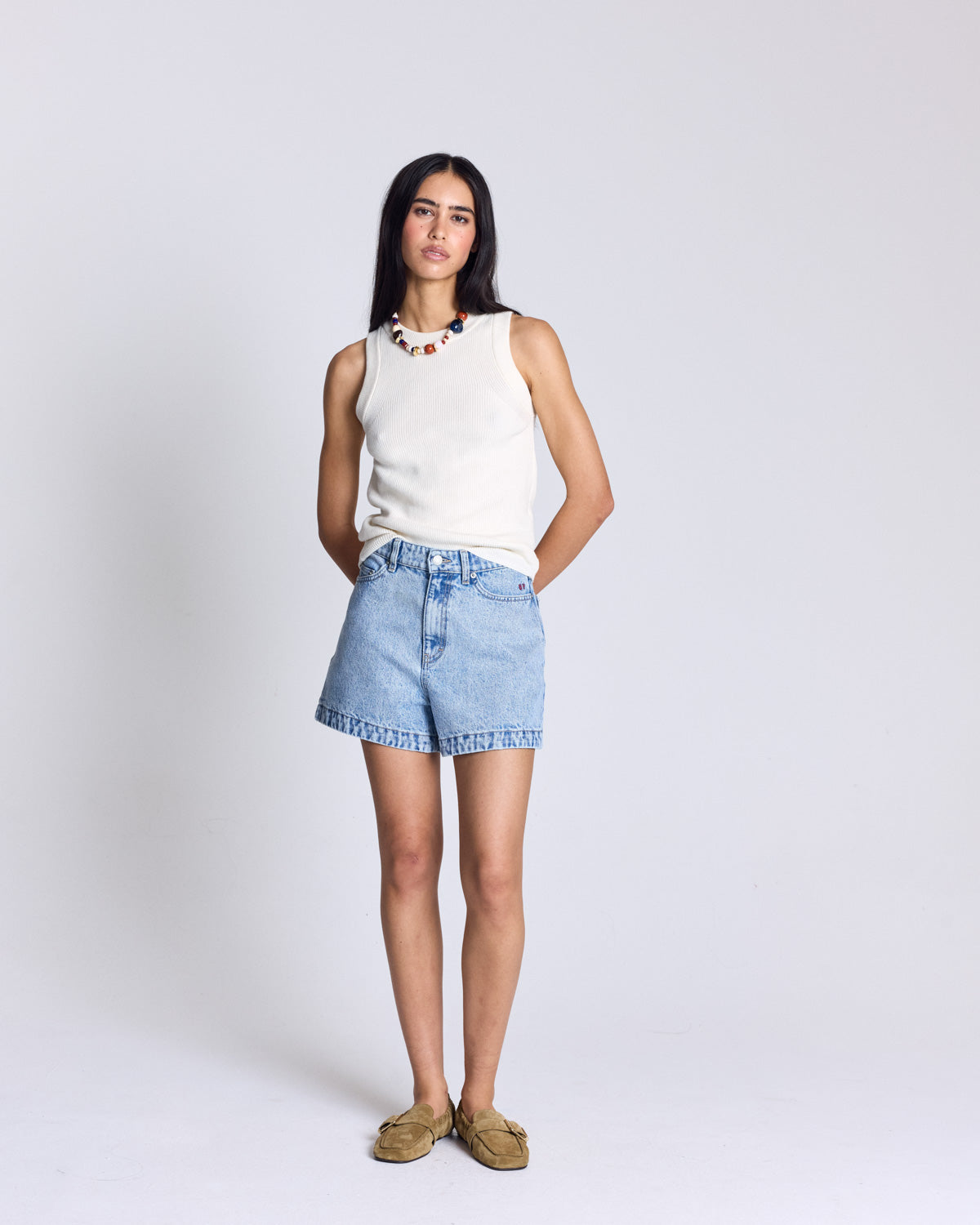 Short Elias bleu azur