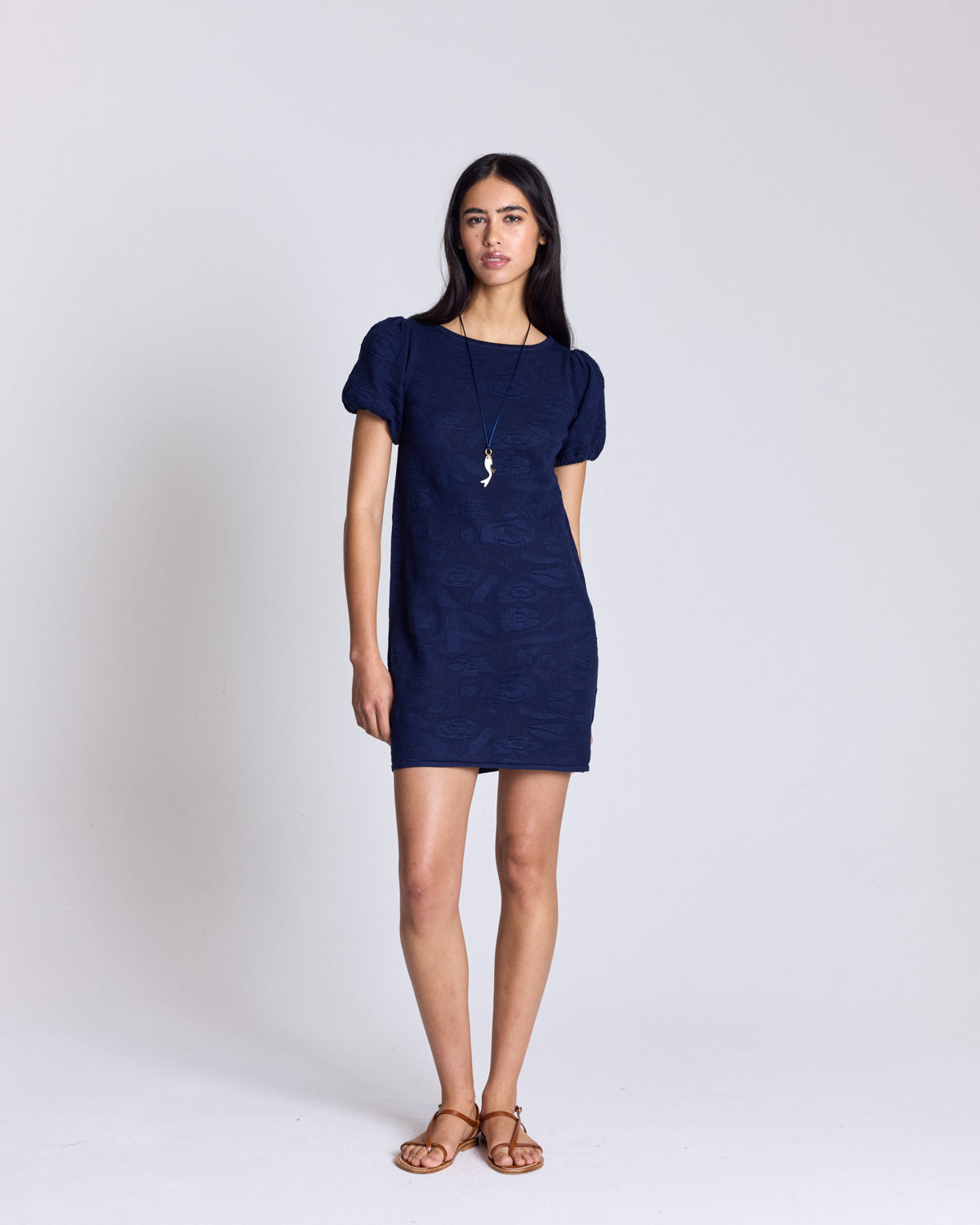 Marta navy dress