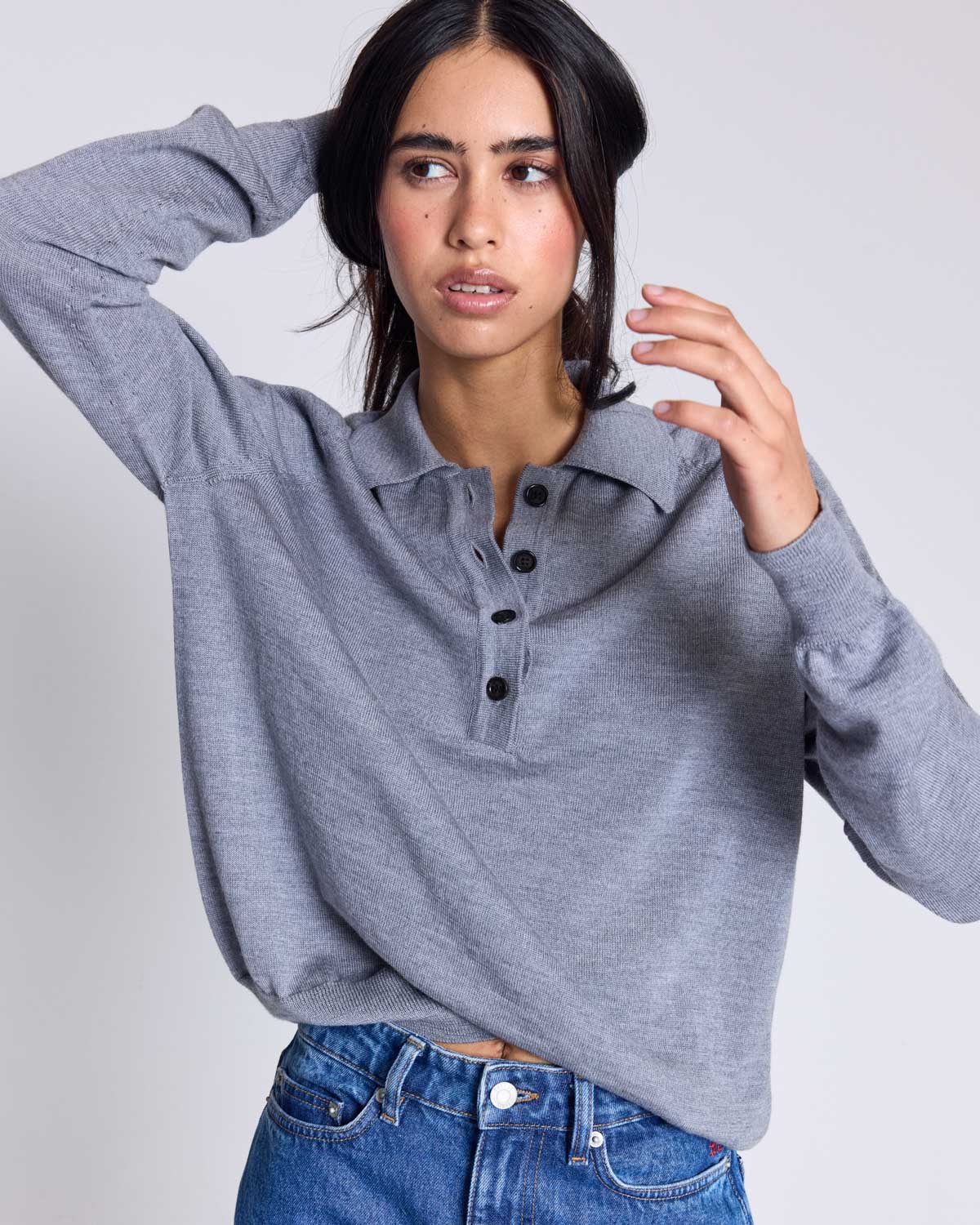Sweater Victor heather gray