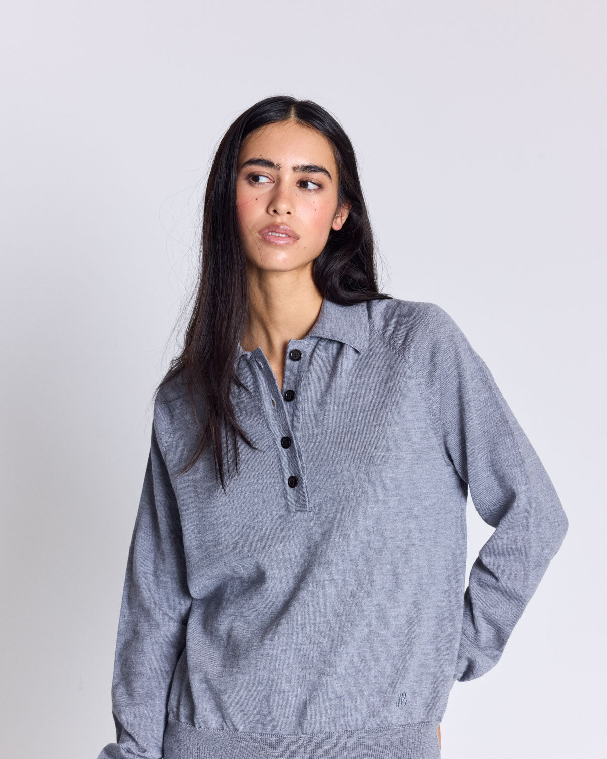 Sweater Victor heather gray