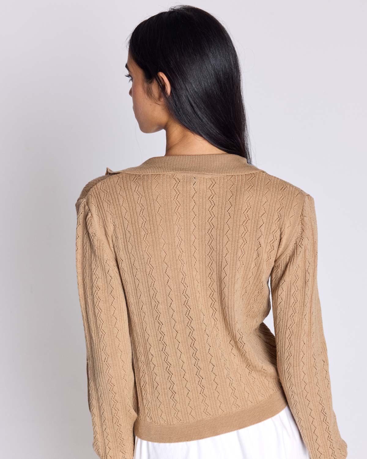 Odile cardigan sand