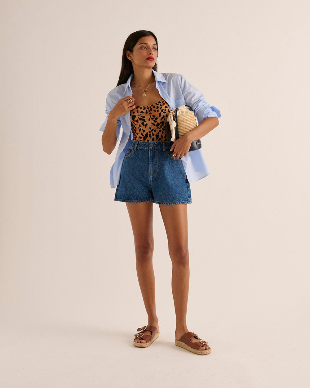 Bodysuit Emoi cheetah cappuccino