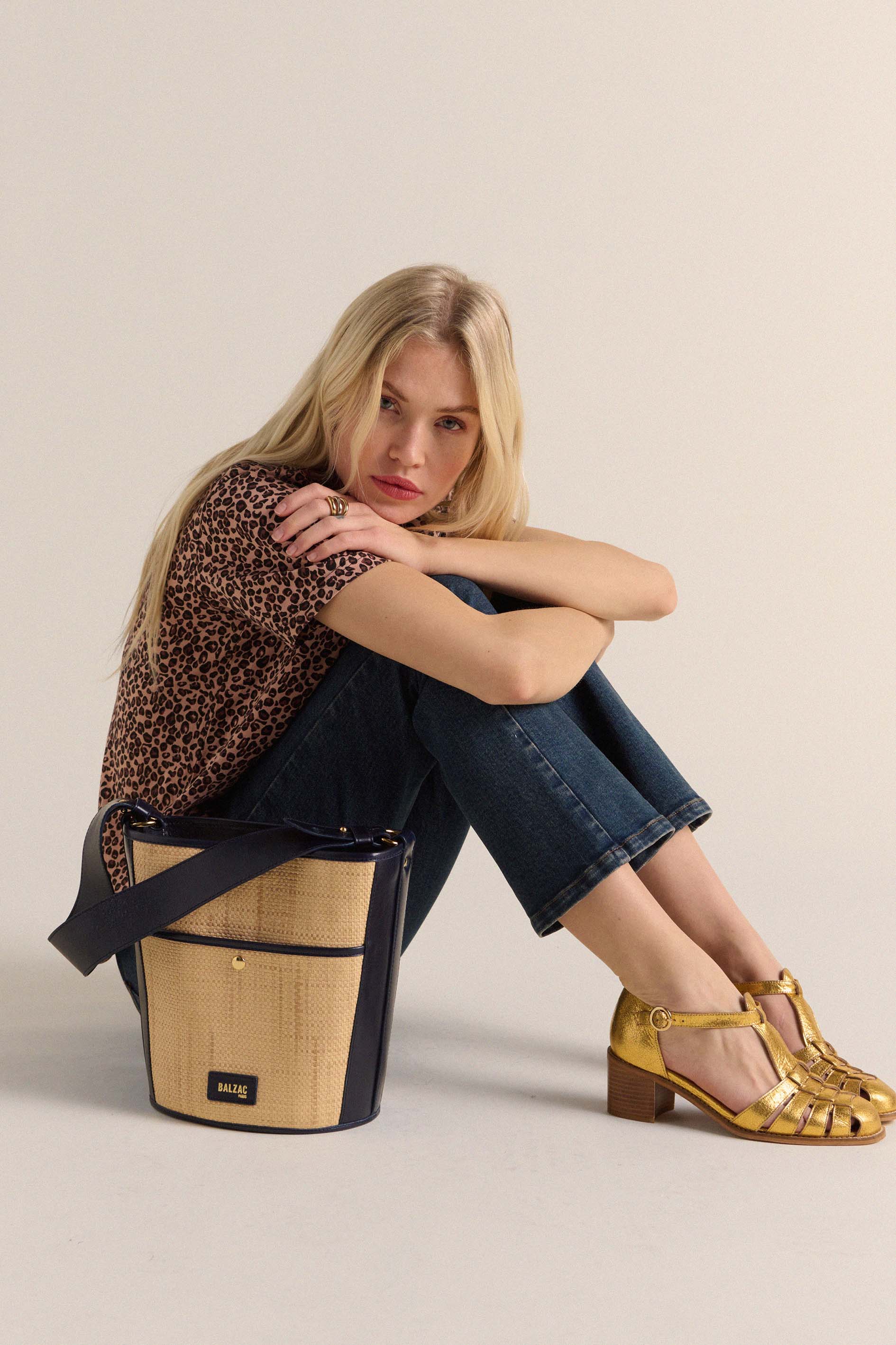 Sandals Albane gold