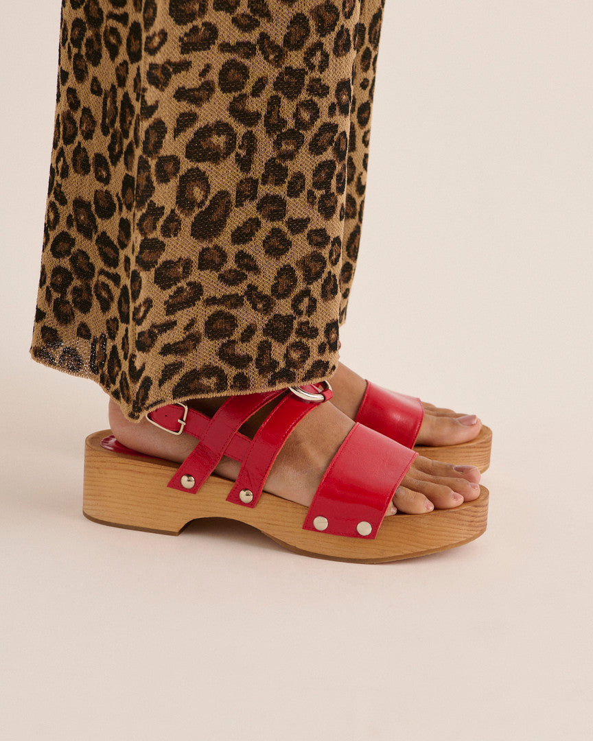 Sandals Lysia red