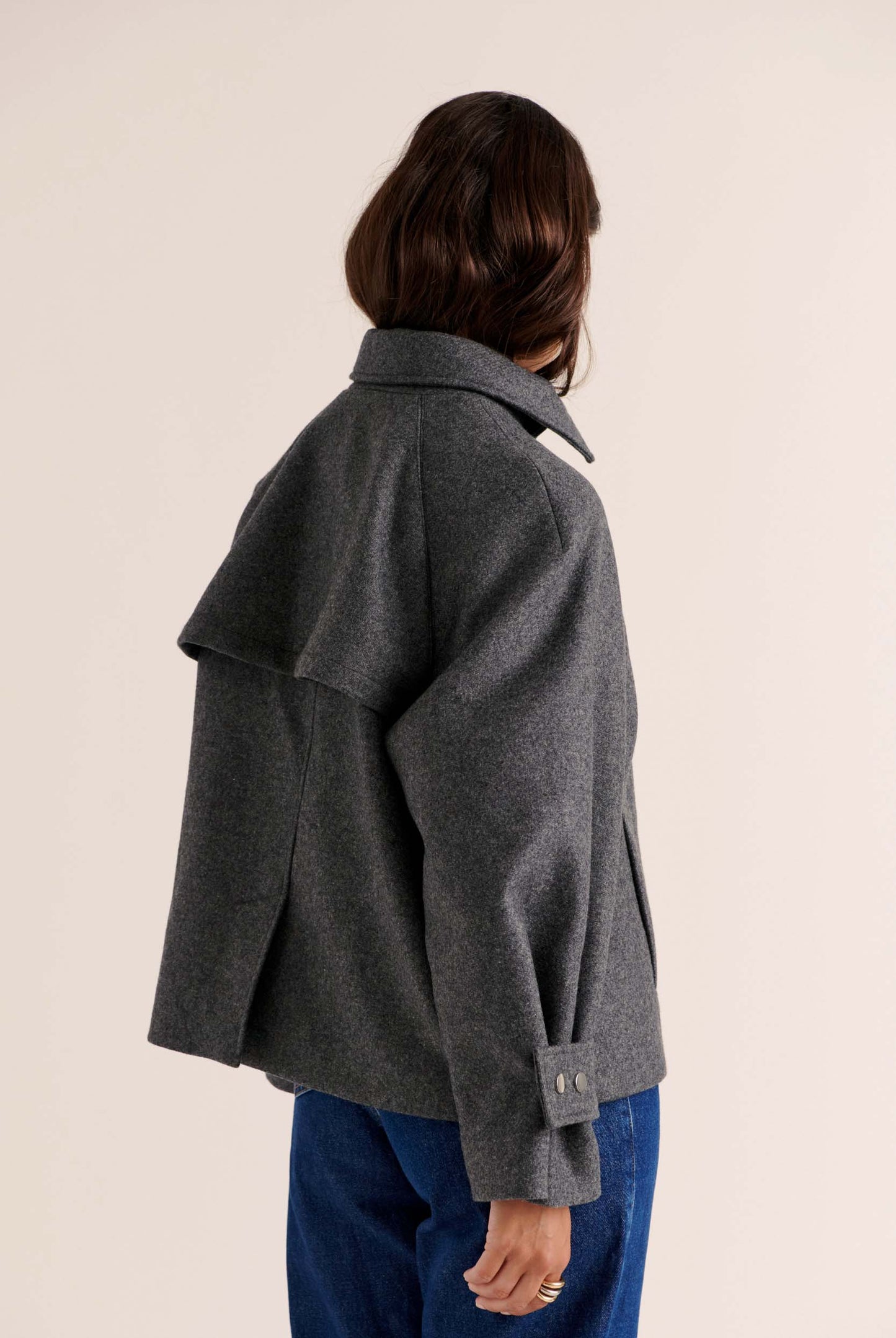 Manteau Beauny gris anthracite