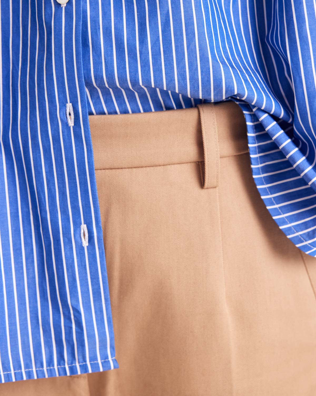 Shirt Léonor stripes blue