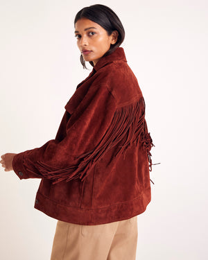 Augustin brick crust jacket