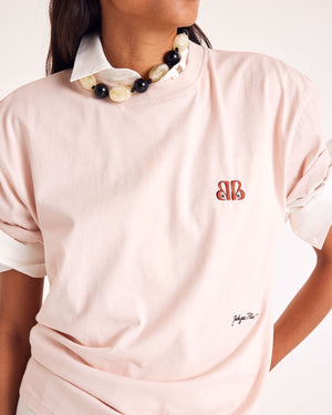 Baptiste pink BP eyes t-shirt