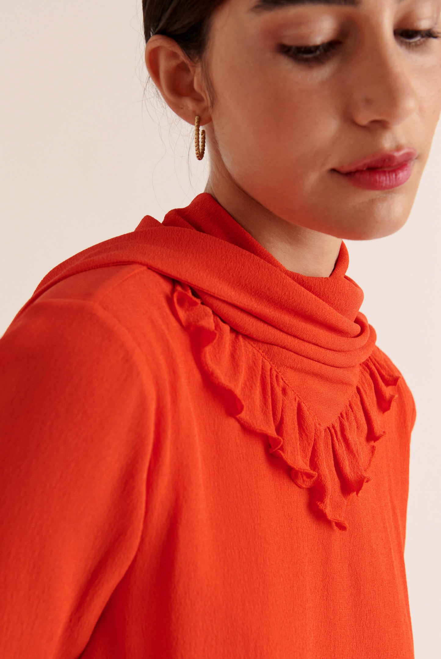 Blouse Léontine orange