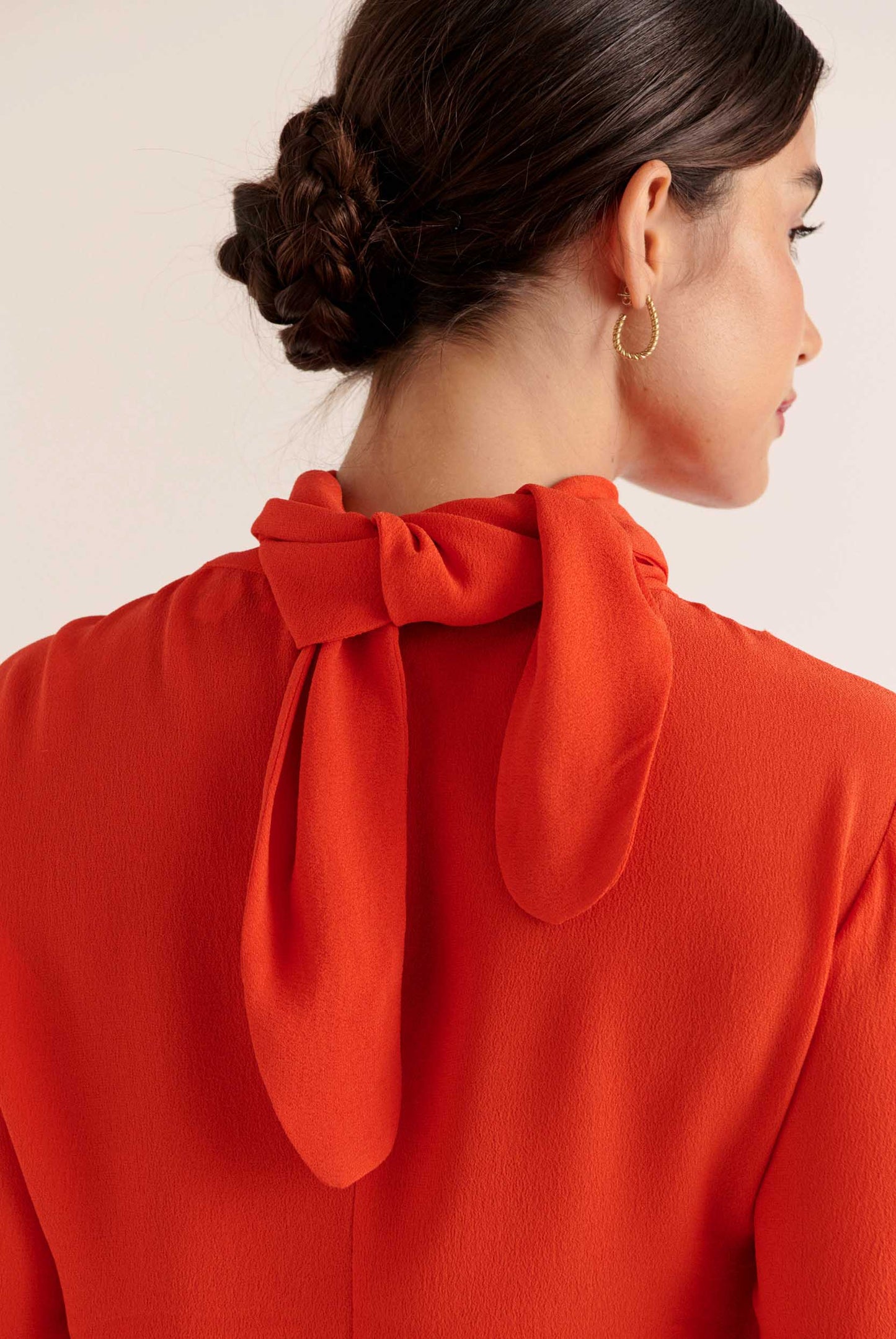 Blouse Léontine orange