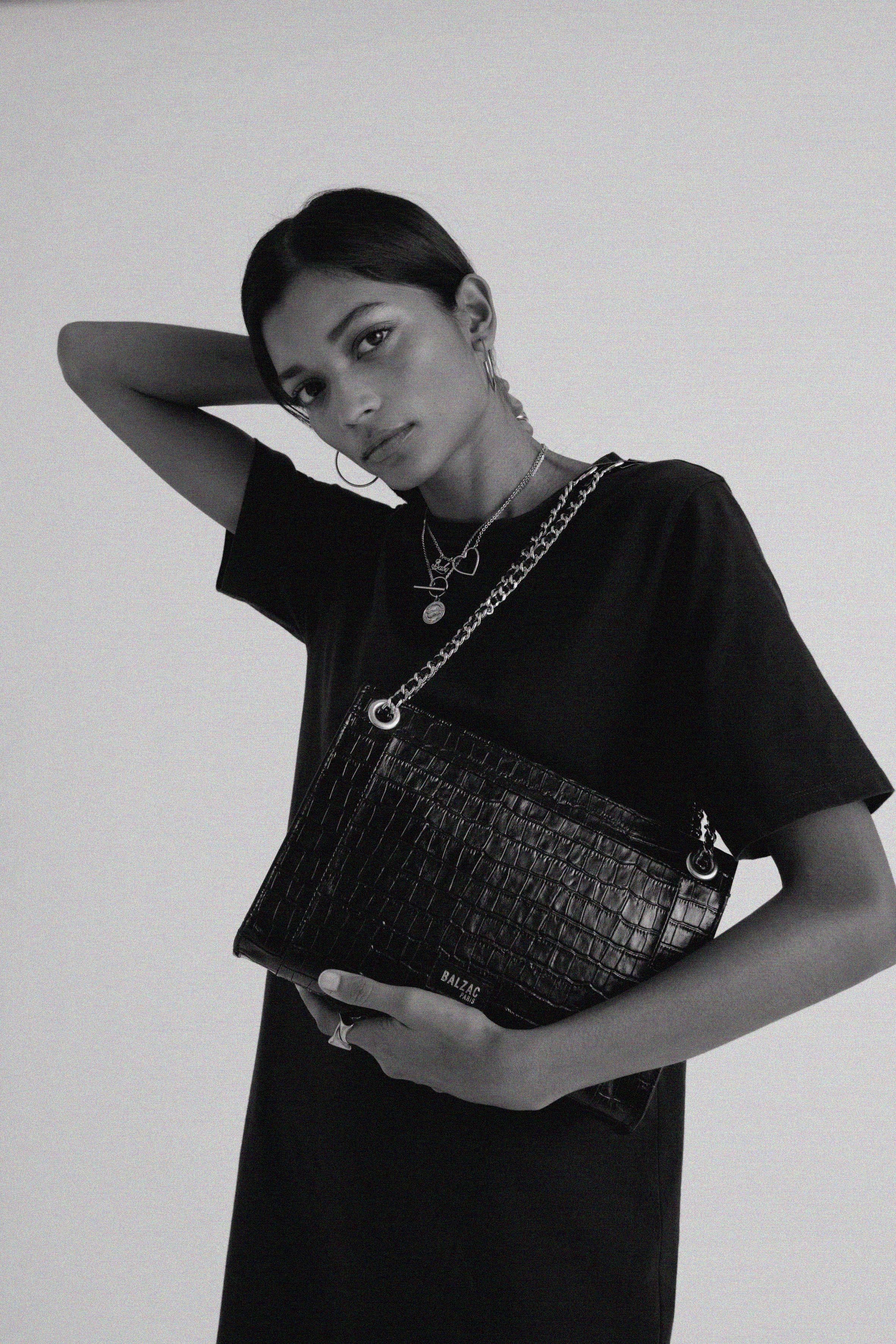 Bag Rodin black embossed