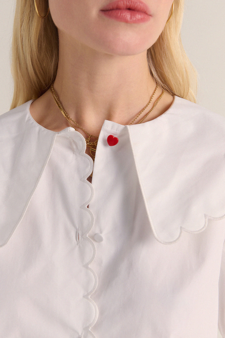 Shirt Félicie natural white