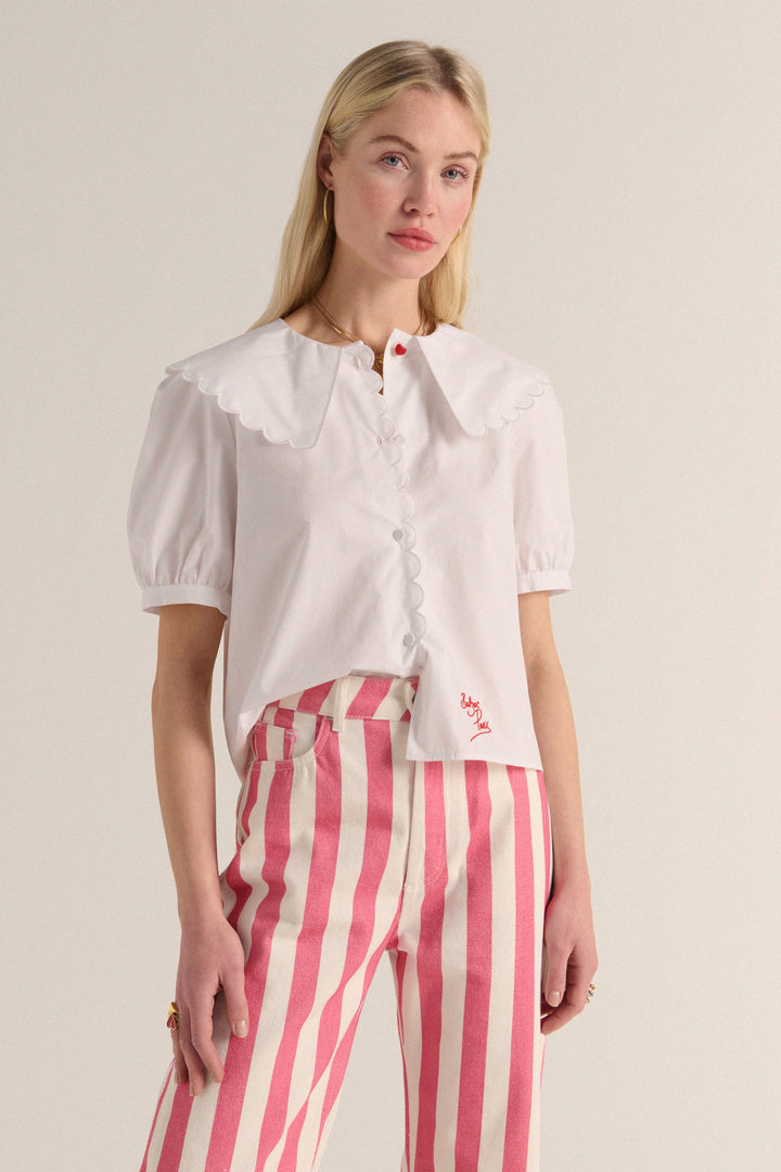 Shirt Félicie natural white