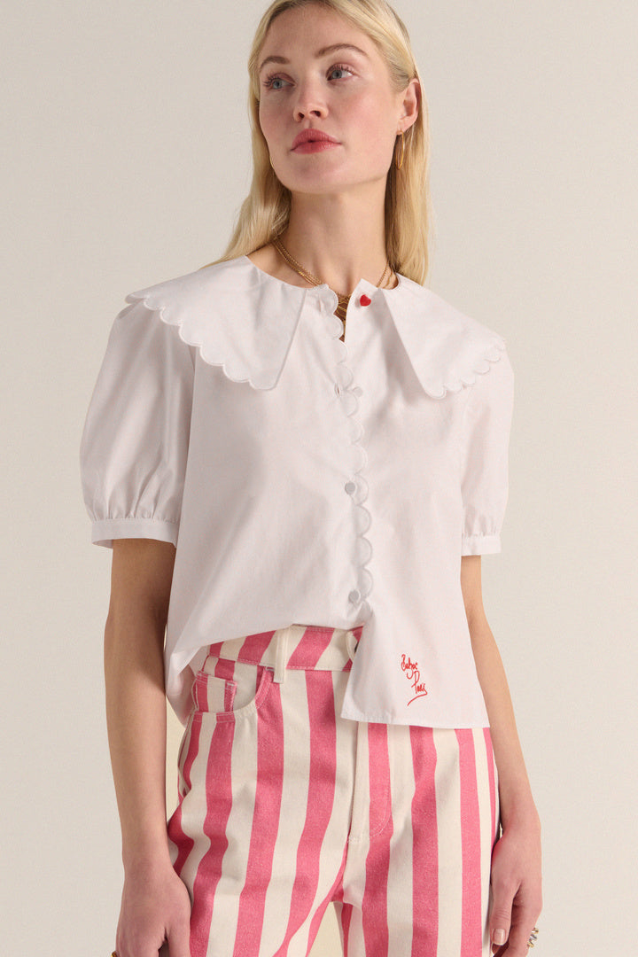 Shirt Félicie natural white