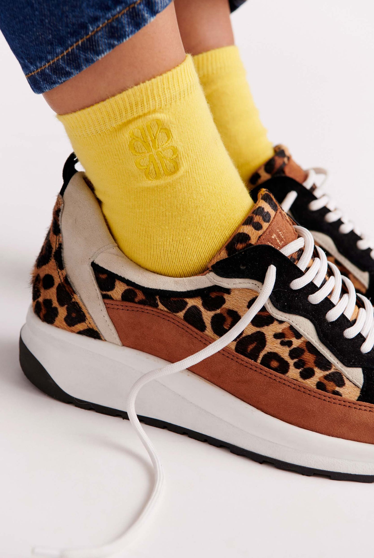 Leopard maximilien sneakers