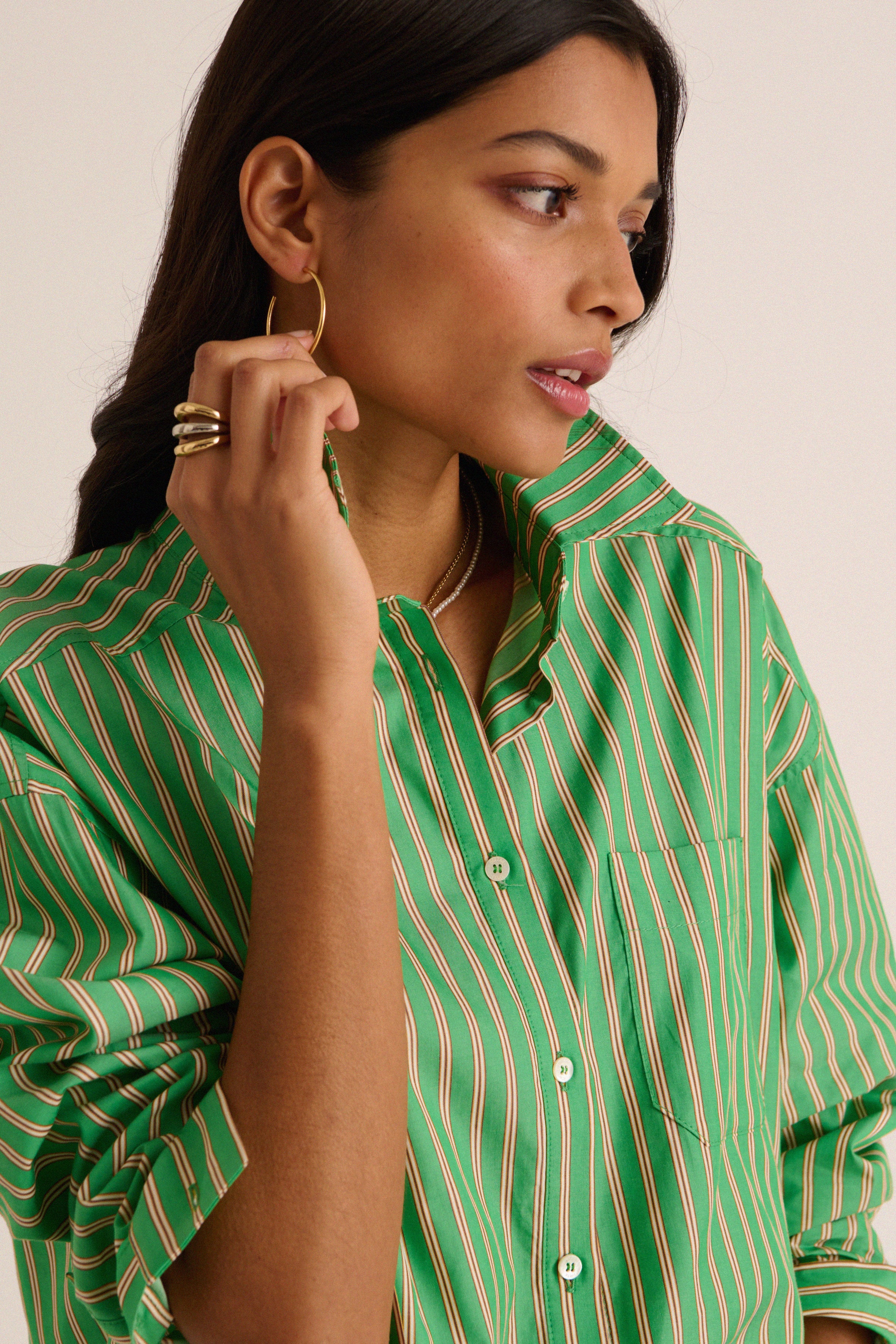 Earrings Falaise gold