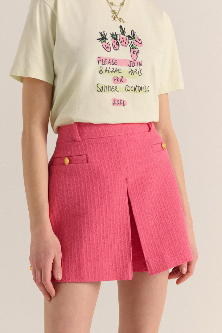 Skirt-shorts Mayeul pink