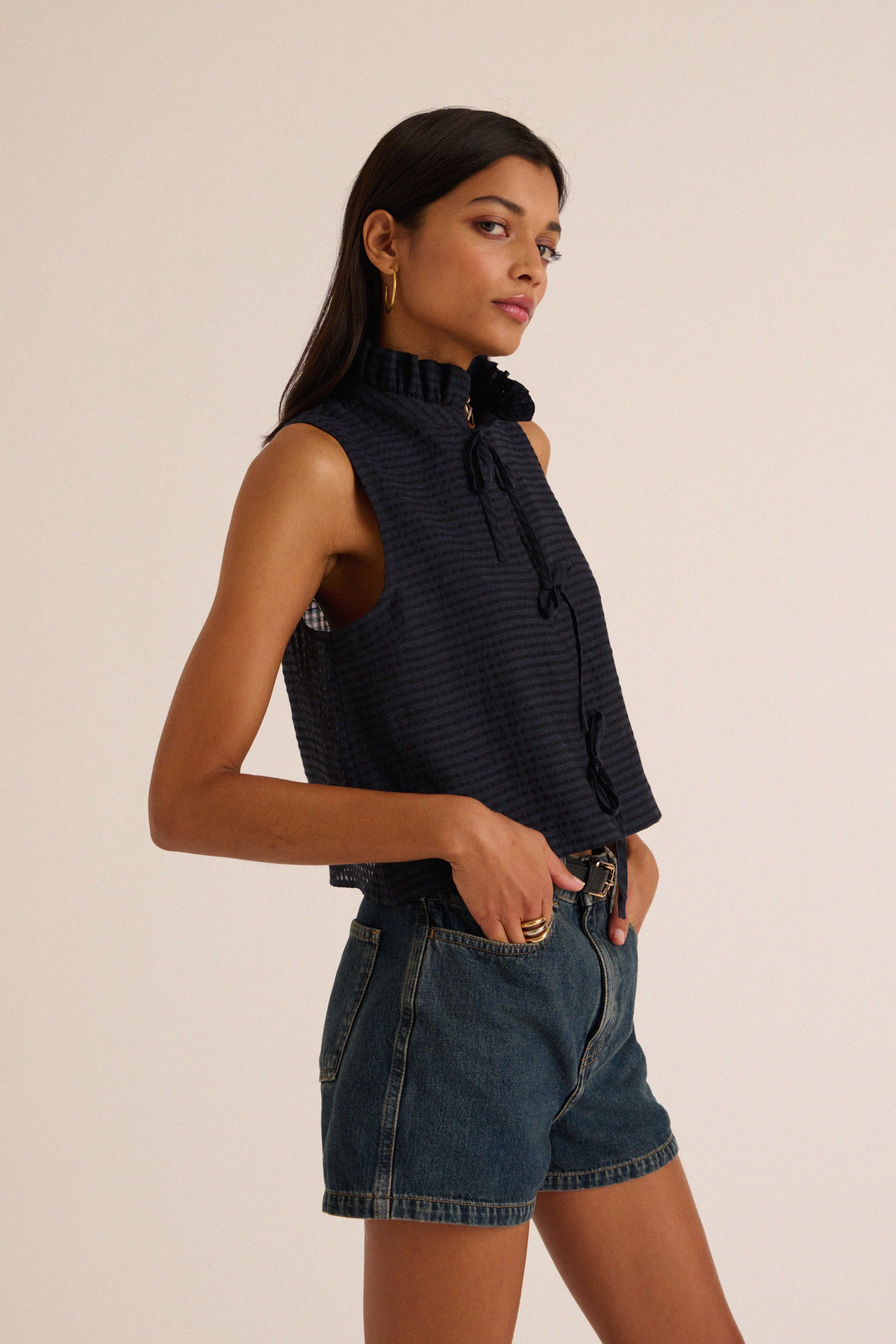 TOROM - Short Bleu Riviera