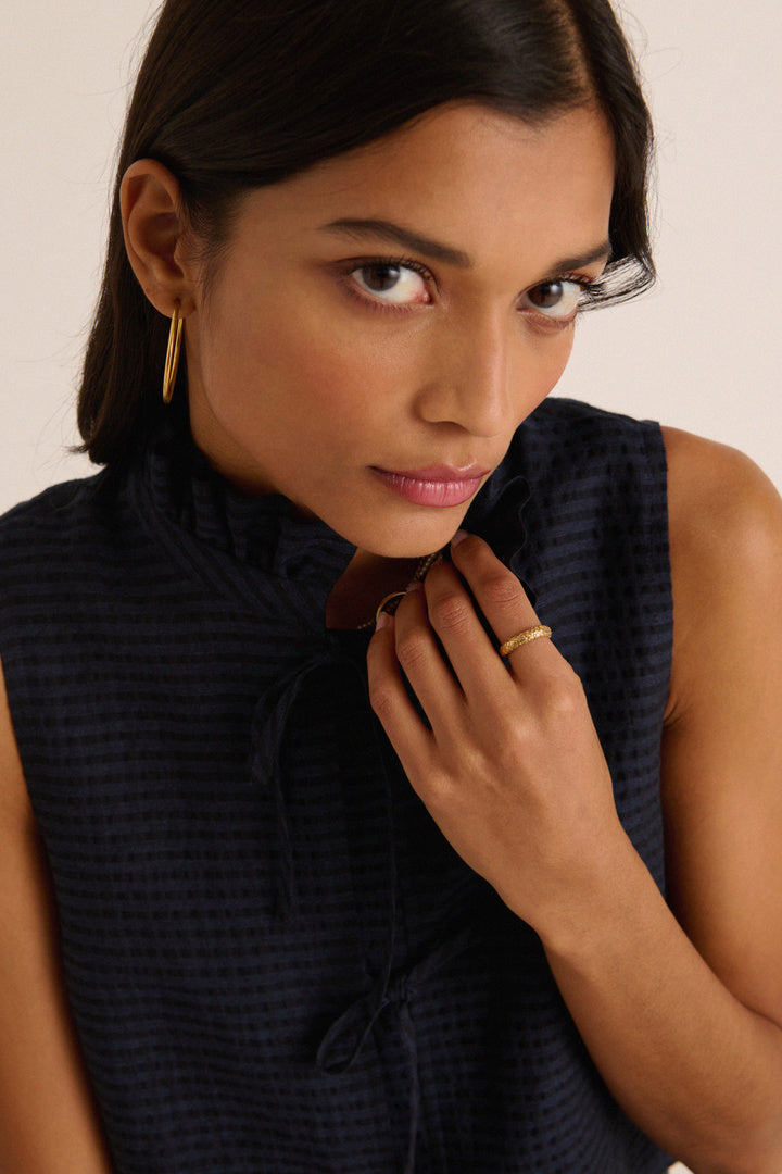 Earrings Falaise gold
