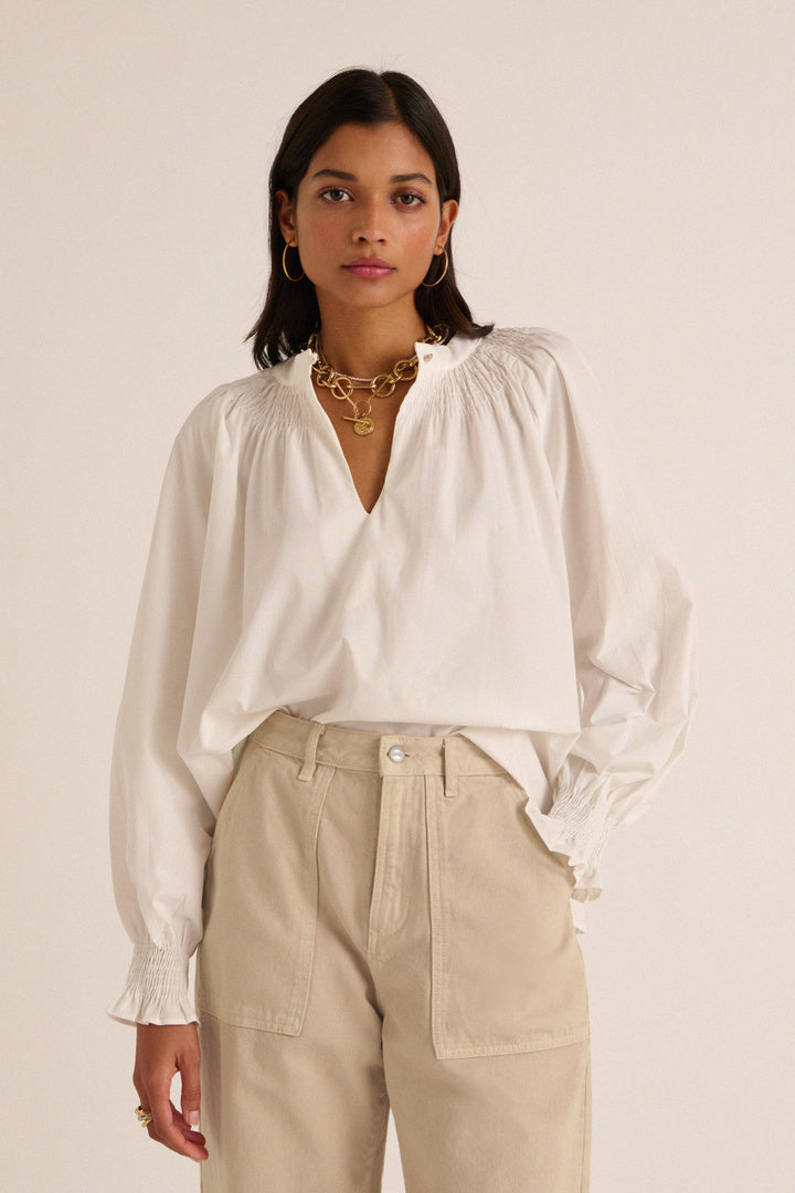 Jeans Nazaire beige minéral