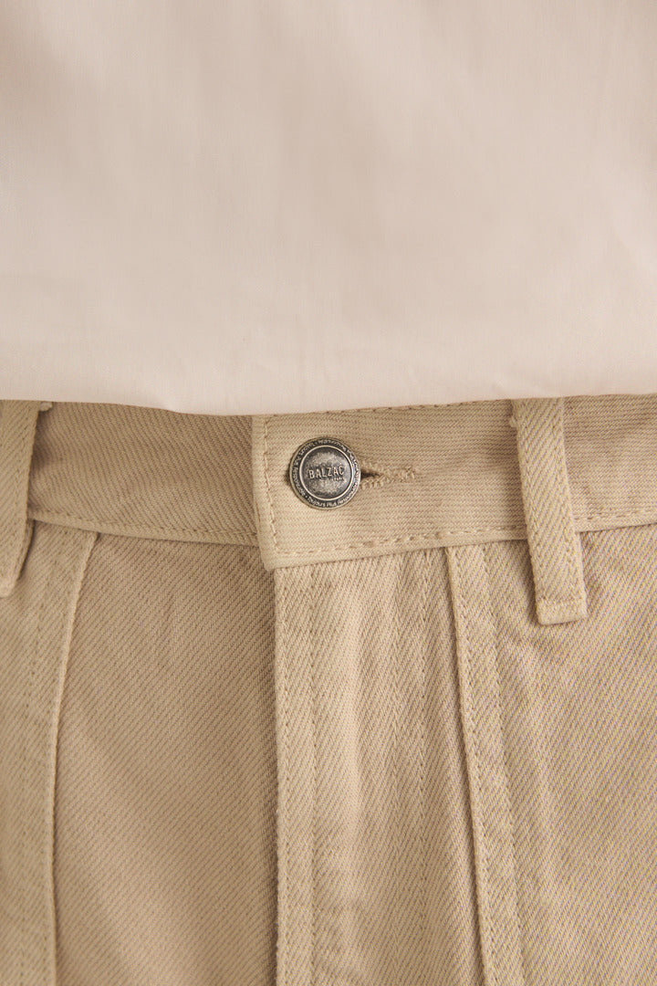 Jeans Nazaire beige minéral