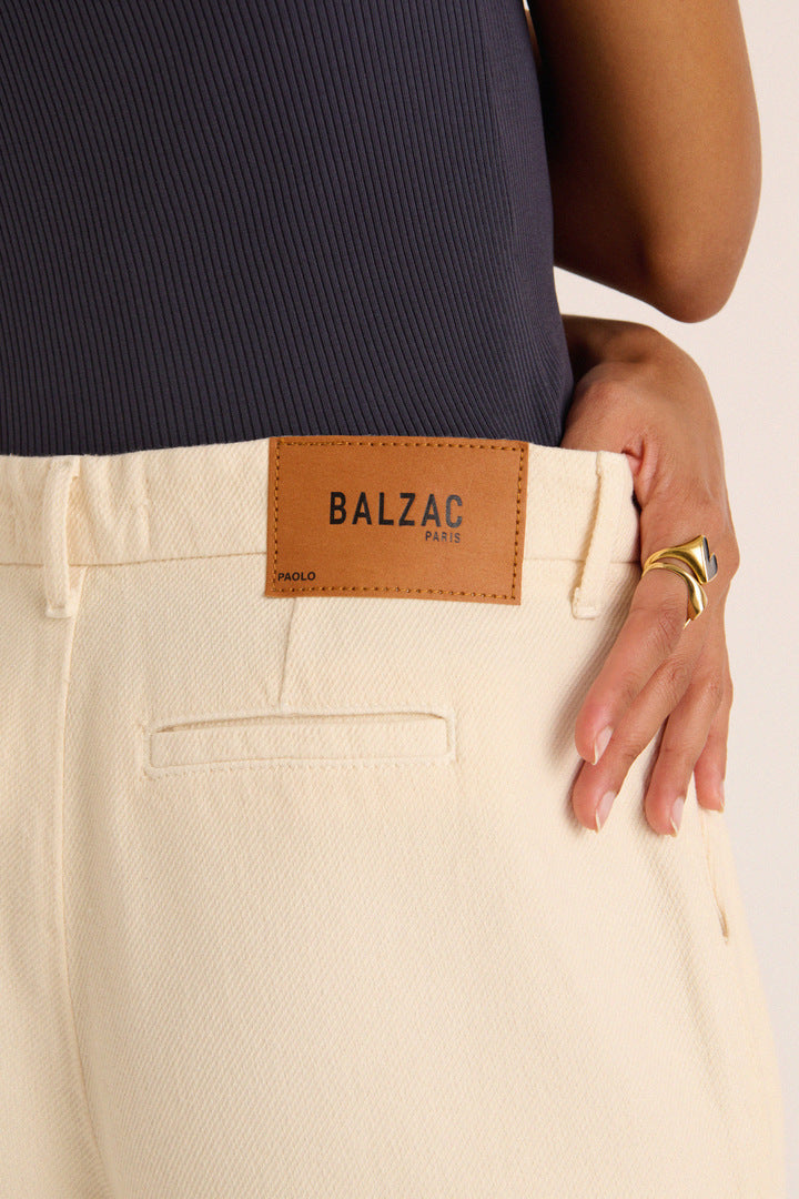 Pants Paolo cream brûlée