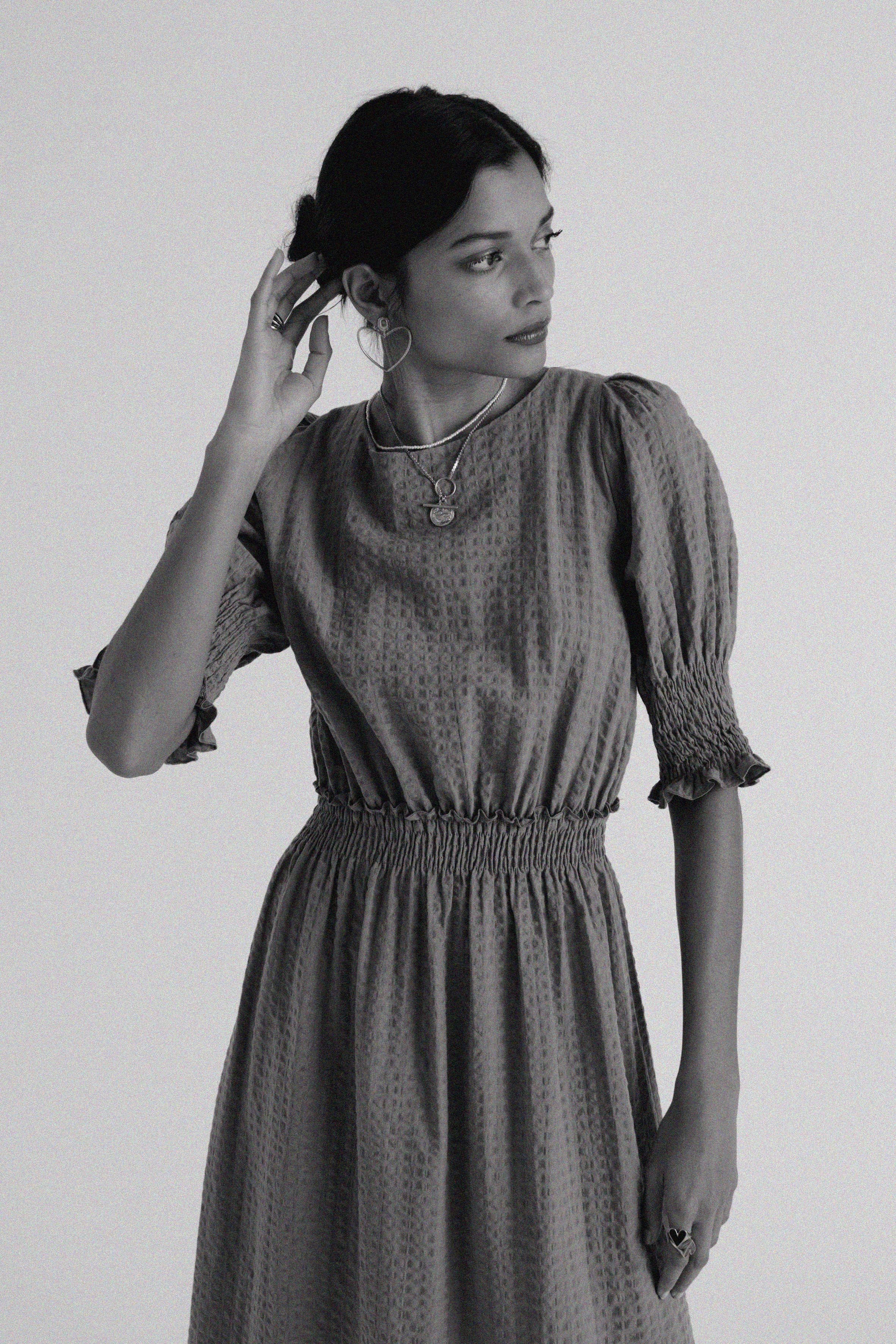 Dress Céleste green pelouse