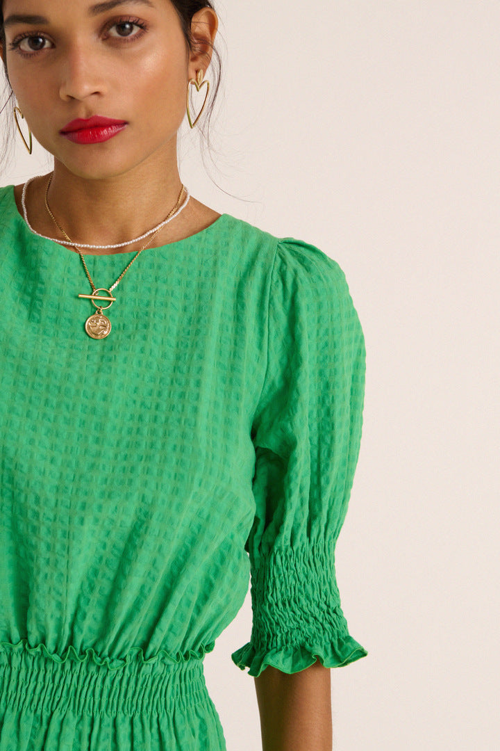 Dress Céleste green pelouse
