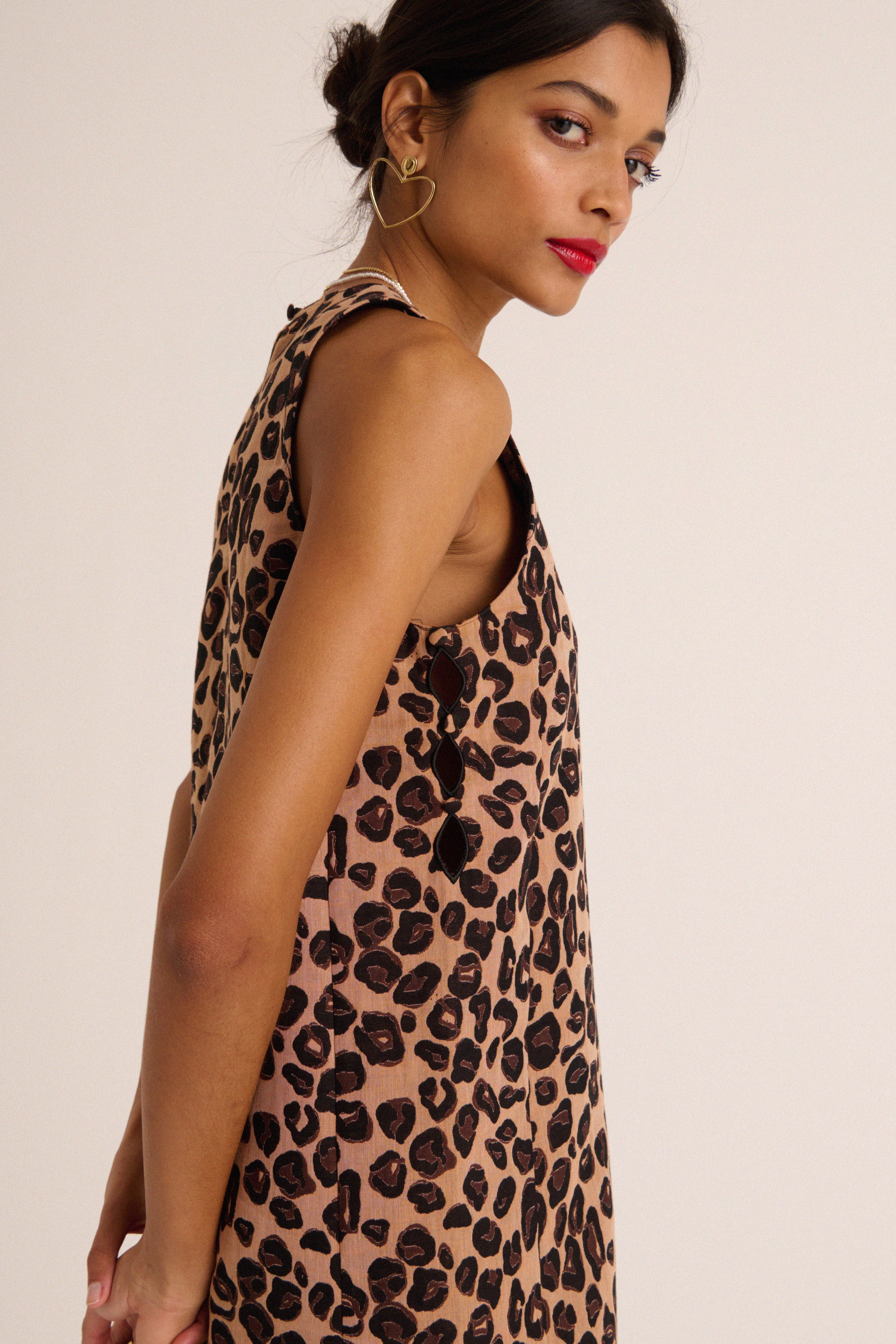Dress Dana leopard