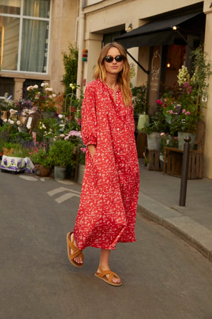 Forever dress with summer bandana print