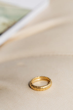 Golden Illusion Ring