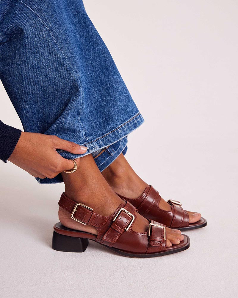 Sandals Flor camel