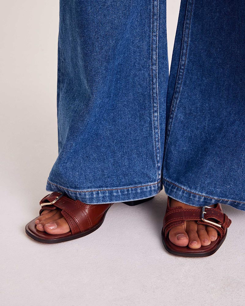 Sandals Flor camel